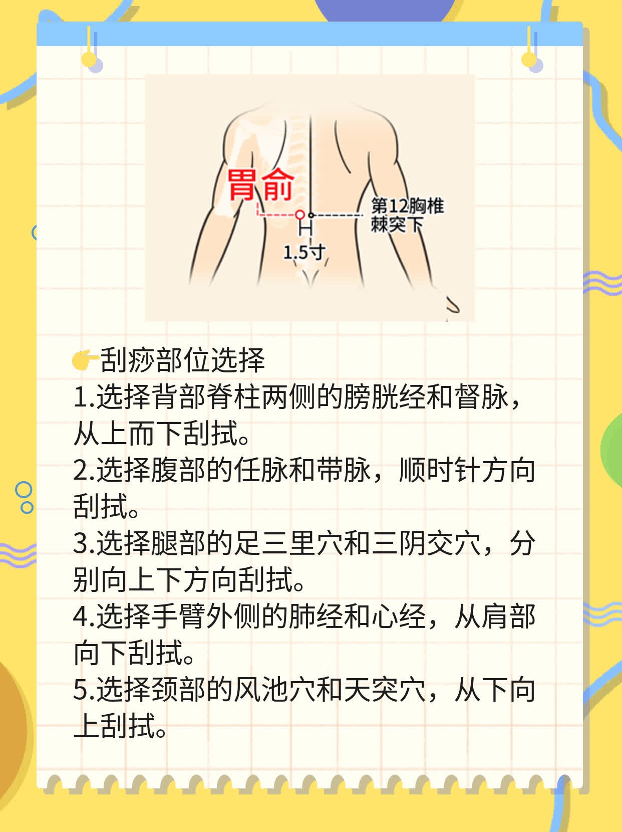 刮痧刮哪些部位(刮痧刮哪些部位活血化瘀效果好)