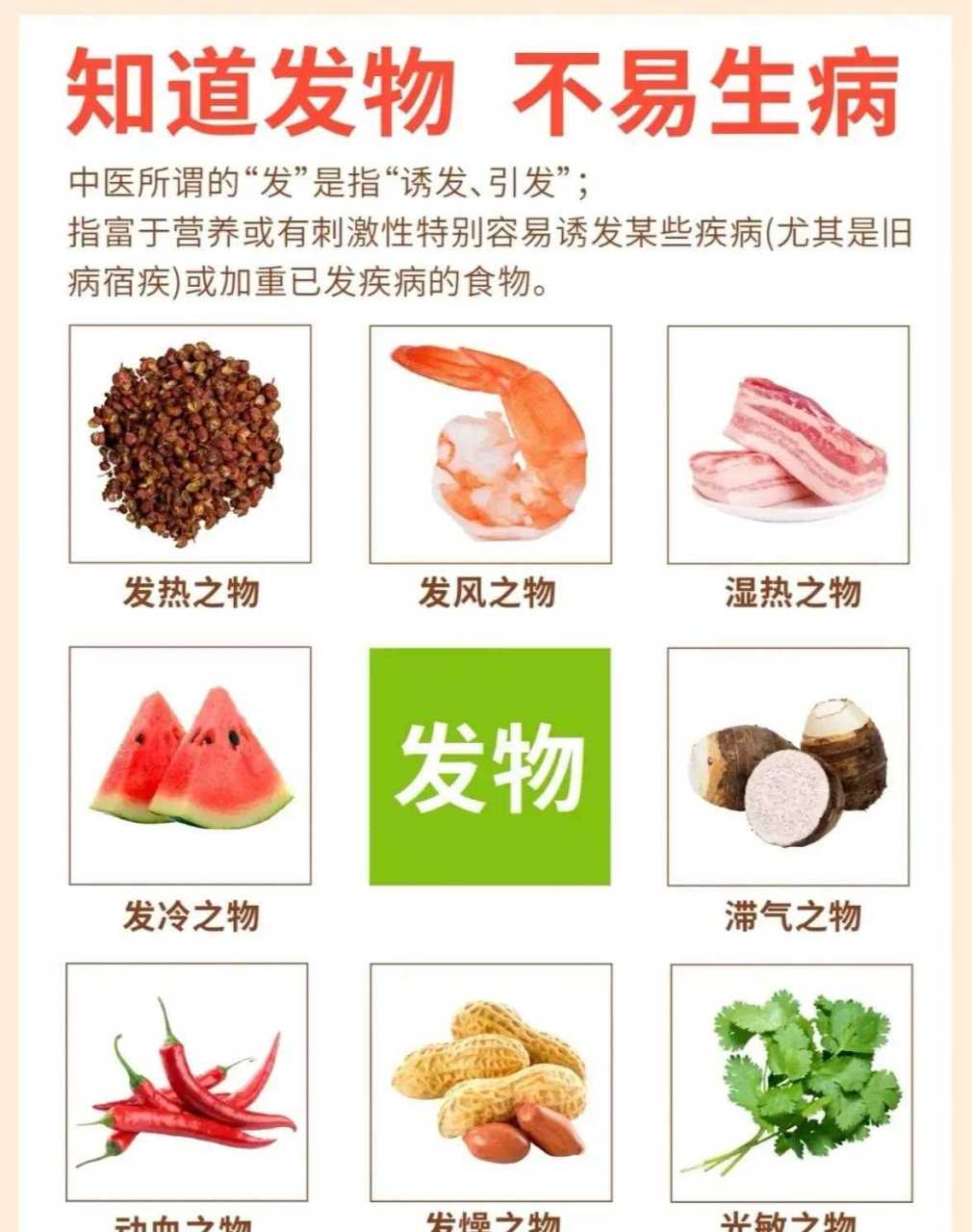 发物有哪些(发物有哪些如何忌口)